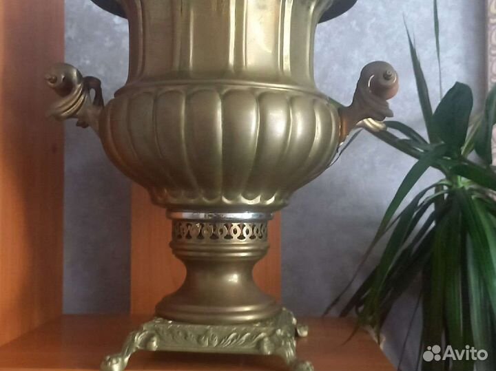 Самовар на дровах старинный