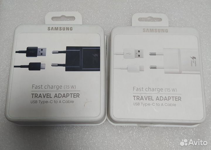 Сетевое зарядное устройство Samsung, 15w, белый