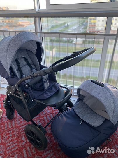 Коляска 2 в 1 бу,Indigo
