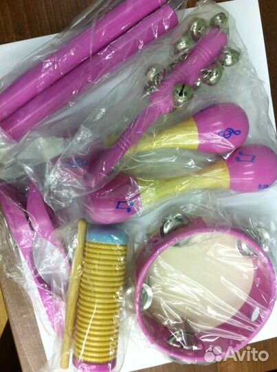 Набор перкуссии 6 предметов Flight FPS-6P подарочн