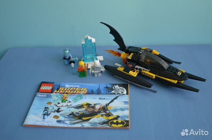 Конструктор Lego DC 76000 Аквамен на льду