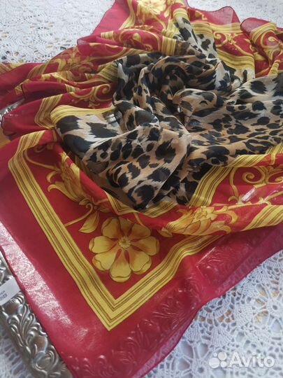 Красивый шифоновый платок