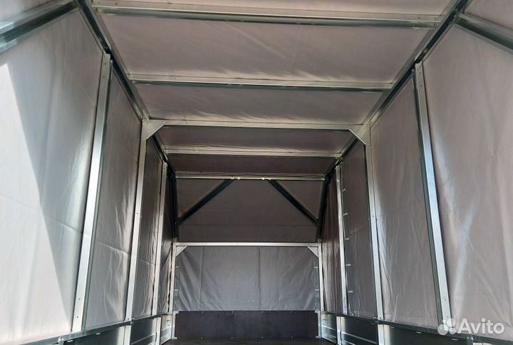 Прицеп 2-осный с балансирной подвеской 3.7х1.5х1.5