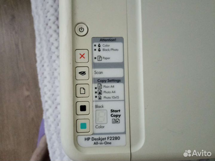 Цветной принтер HP