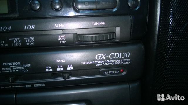 Музыкальный центр sharp