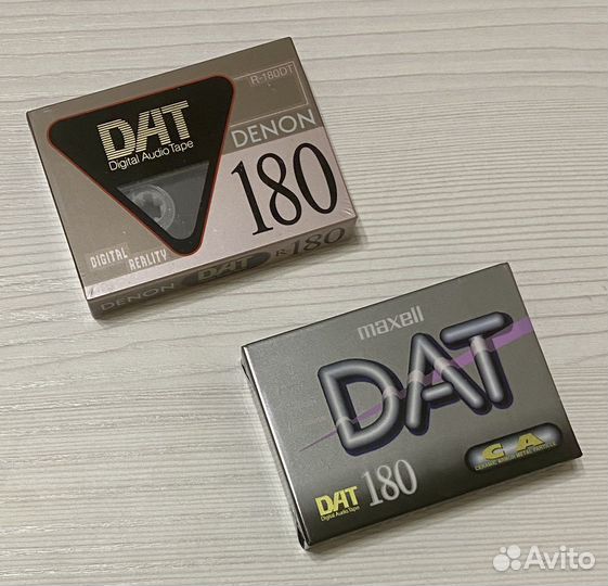Аудиокассеты новые DAT