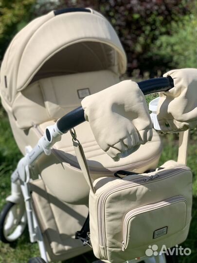 Коляска adamex luciano deluxe 2 в 1