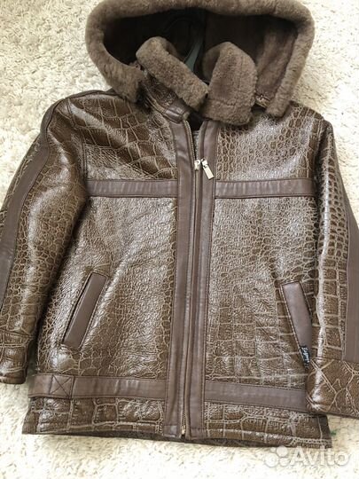 Дубленка натуральная кожа и мех