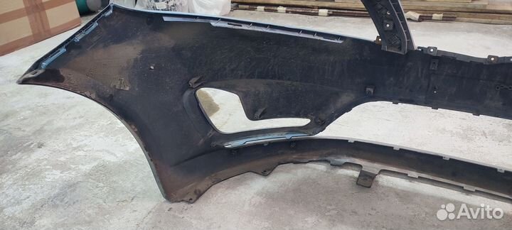 Бампер передний на kia рио3