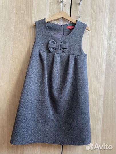 Сарафан (школьный) для девочки (р. 134)