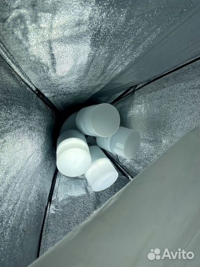 Софтбоксы на стойках 2 шт (по 4 лампы)