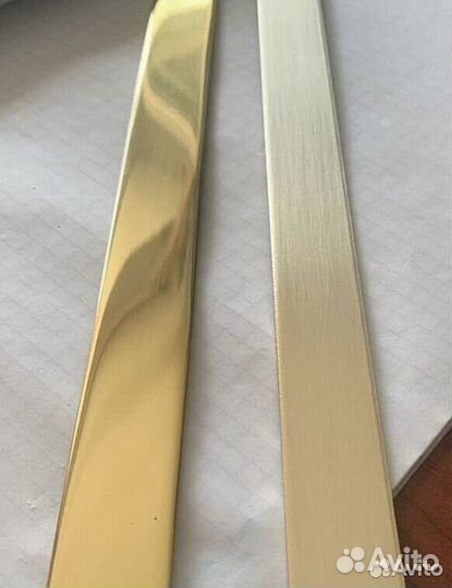 Полоса, профиль, уголок из латуни