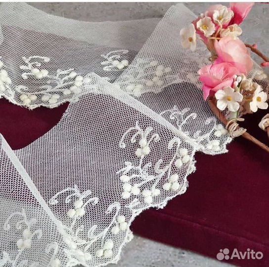 Кружево старинное Франция