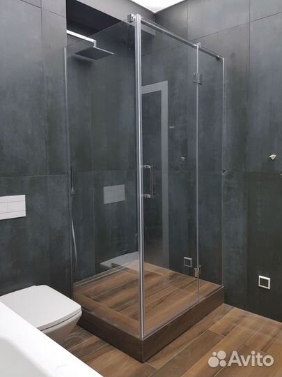 Душевой уголок, дверь в нишу, перегородка