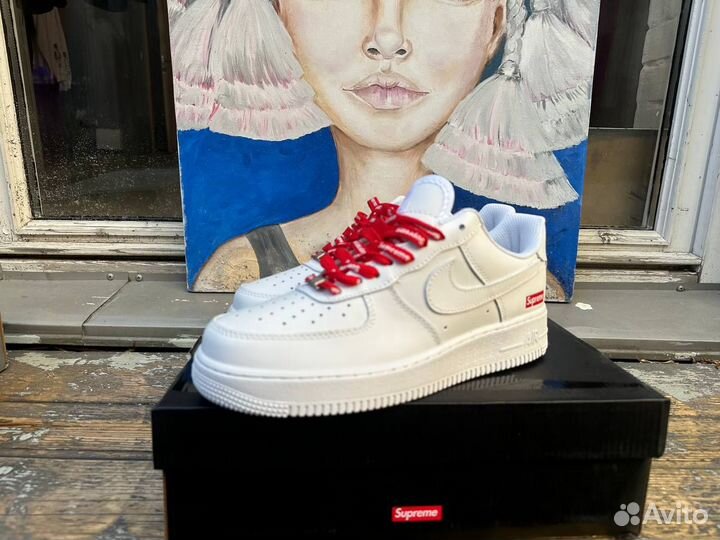 Кроссовки nike air force 1 supreme