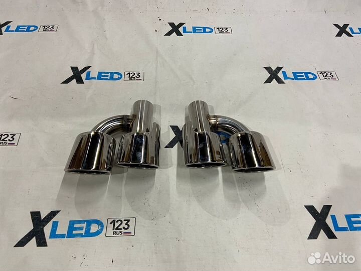 Комплект насадок Mercedes W204 C63 AMG