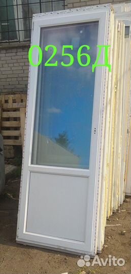 Двери пластиковые балконная бу 2270*830