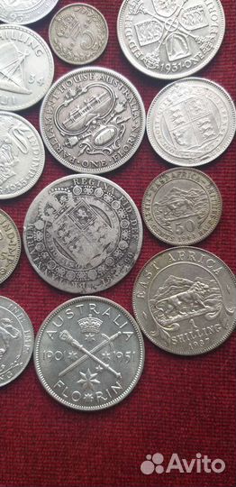 Монеты Британии,Великобритании,колонии