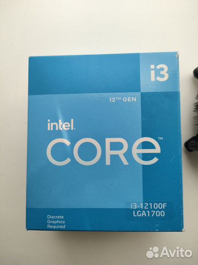 Процессор 12100f box