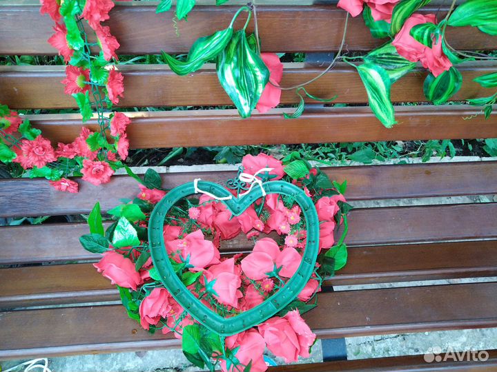 Украшения на машину, цветы