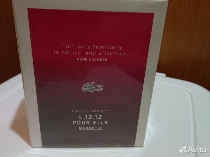 Lacoste парфюм