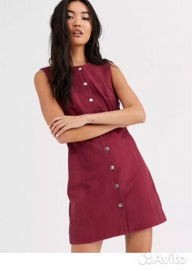 Платье из натуральной замши &other stories