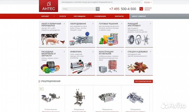Создание сайтов / Разработка сайтов / Продвижение
