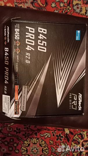 Материнская плата ASRock Soc-AM4 AMD B450 4xDDR4