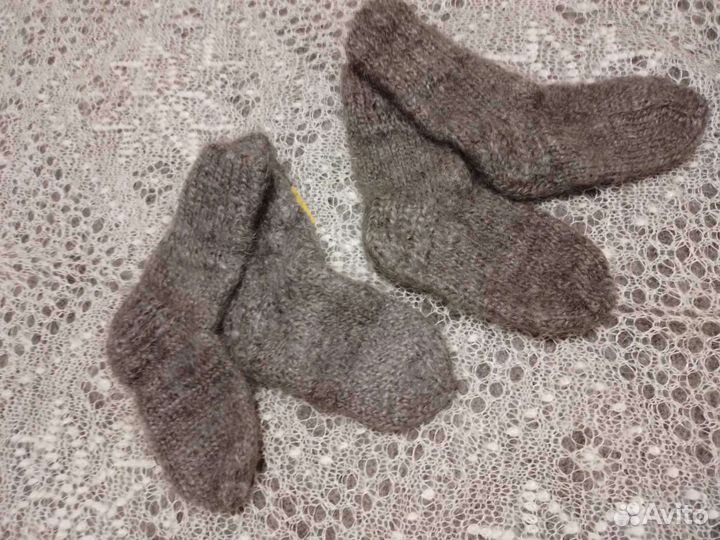 Носки пуховые