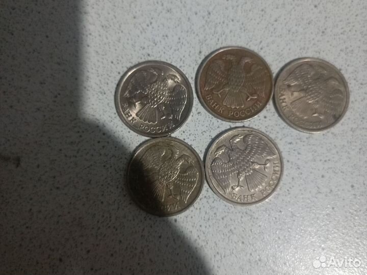 Монета 10 р 1992 года без просечек