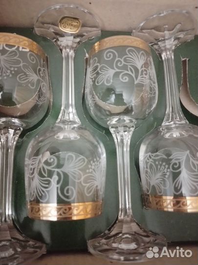 Набор бокалов.6 шт чсср