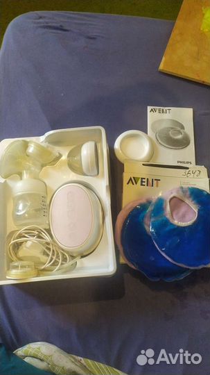 Молокоотсос avent электрический