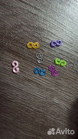 Фурнитура для плетеных резинок