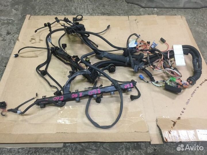 Коса моторная проводка двигателя N52 BMW 5 E60 E61