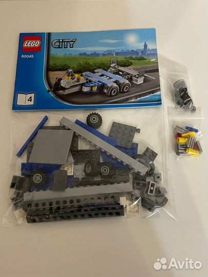 Lego City 60045 полицейский патруль
