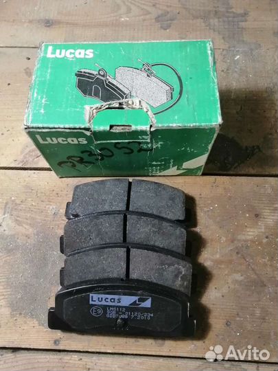 Тормозные колодки задние на mazda 626