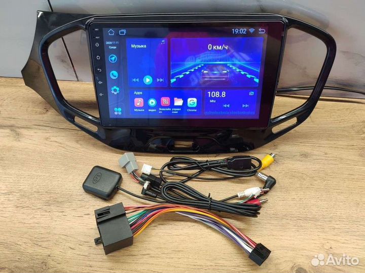 Магнитола LADA vesta Установка бесплатно