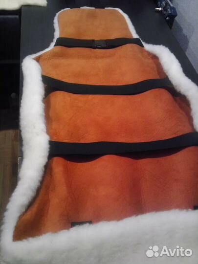 Меховые накидки из овчины для автокресел