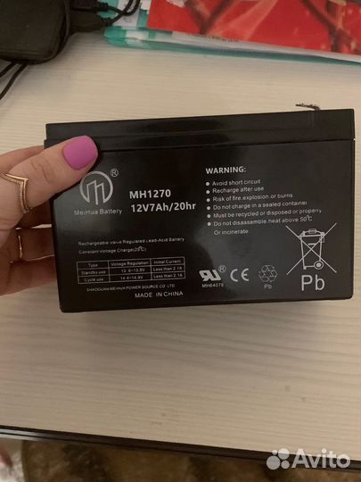 Аккумулятор для детского электромобиля