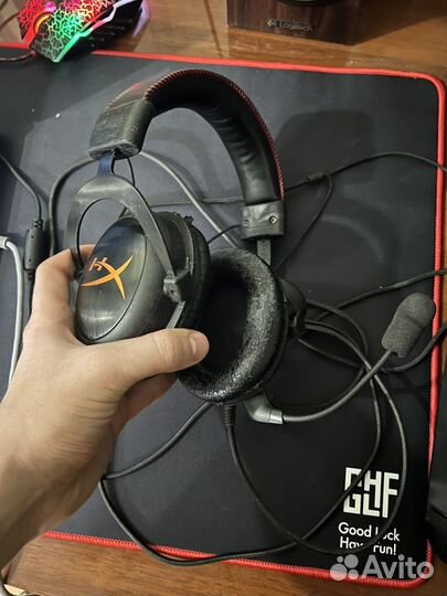 Игровые наушники hyperx cloud