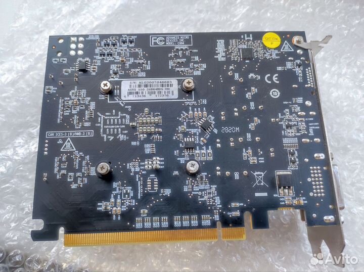 Видеокарта RX 550 2GB