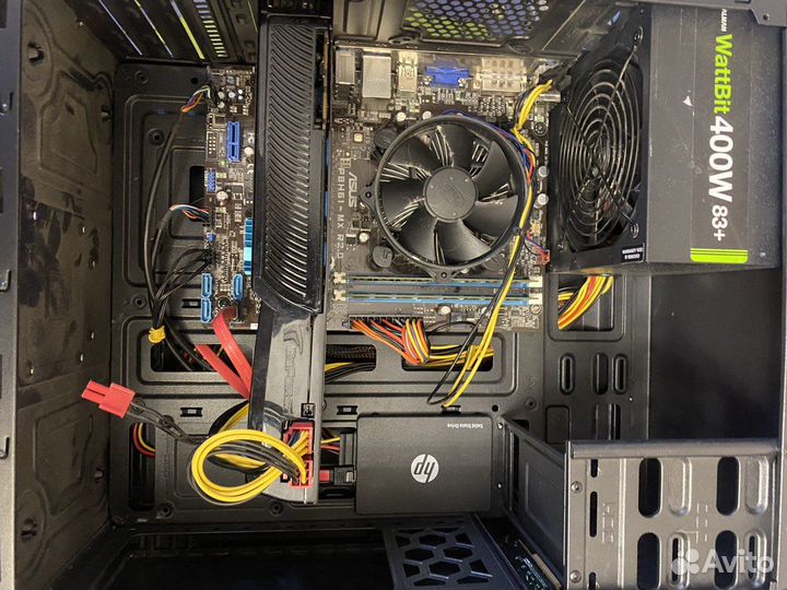 Компьютер системный блок офисный