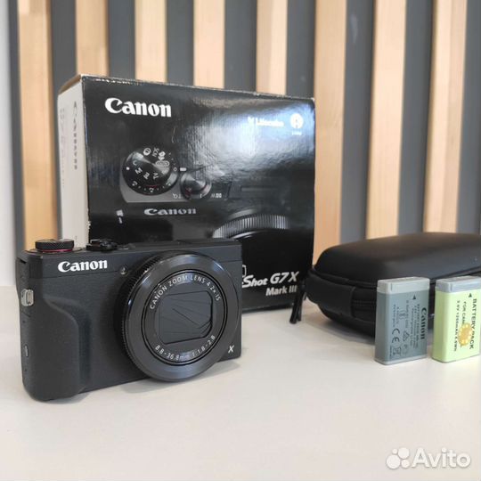 Камера canon g7x mark 3 (III) в отличном состоянии