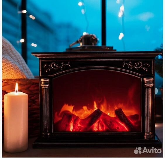 Декоративный камин Neon-night Классика черный