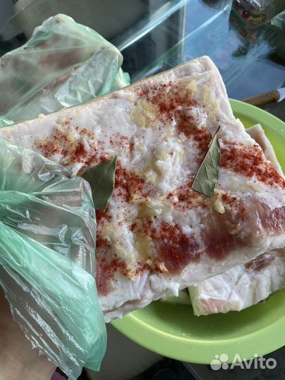 Домашнее копченое и соленое сало