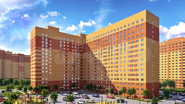 2-к. квартира, 46,5 м², 11/16 эт.