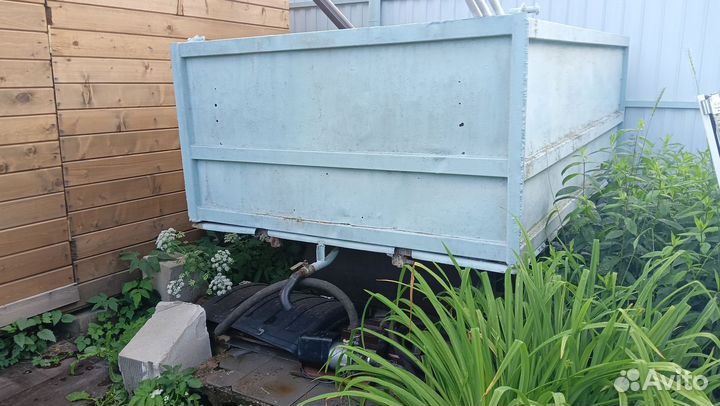 Емкость под бассеин, купель для бани металлическая