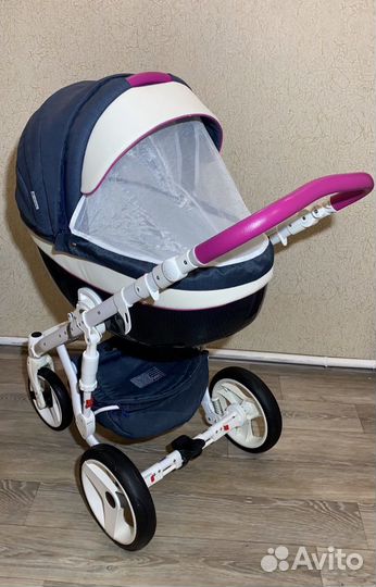 Коляска adamex monte carbon 3в1