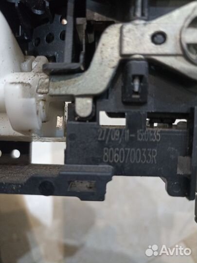 Renault scenic 3 ручка двери передней левой