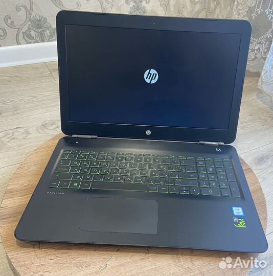 Игровой ноутбук HP pavillion 15 - bc404ur